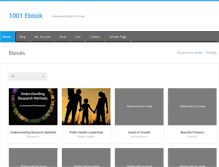 Tablet Screenshot of 1001ebook.net
